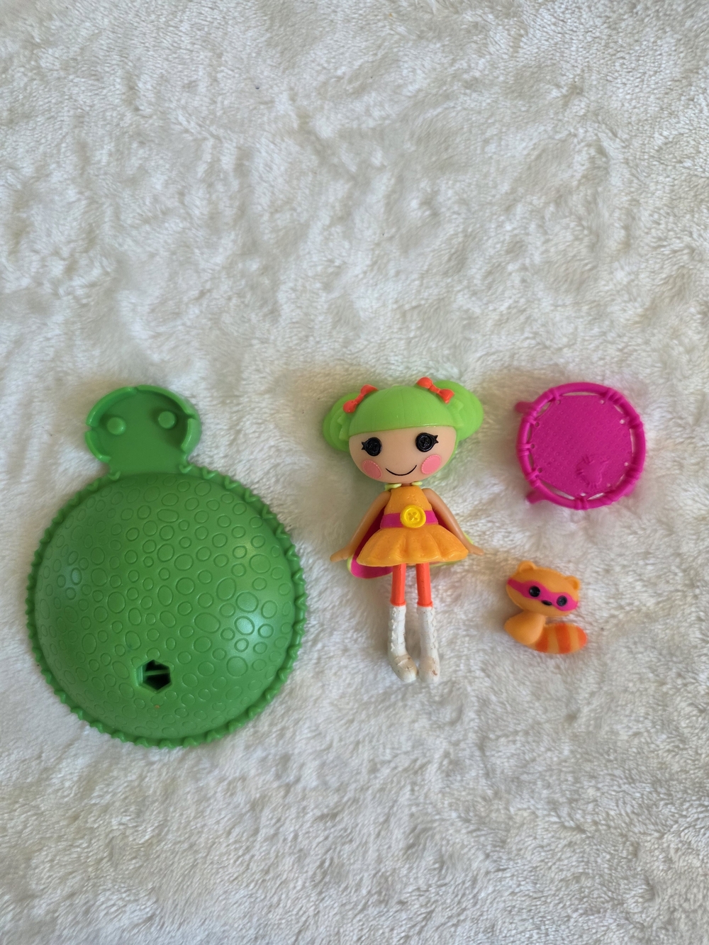 Mini Lalaloopsy Dyna Might Superhero Doll Set